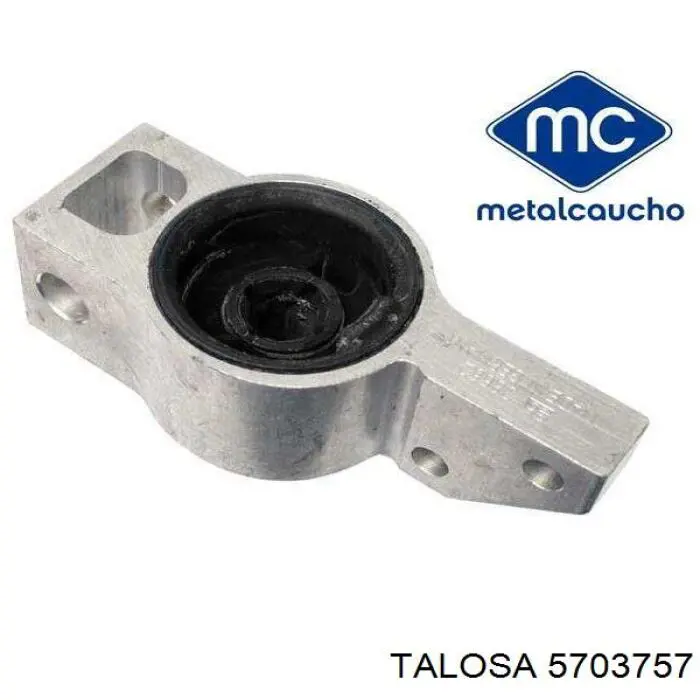 Compre 5703757 Talosa Bloco silencioso dianteiro do braço oscilante inferior