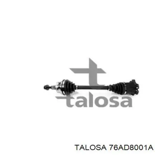 76AD8001A Talosa Semieixo (acionador) dianteiro