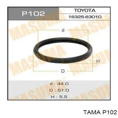 P102 Tama Vedante de termostato