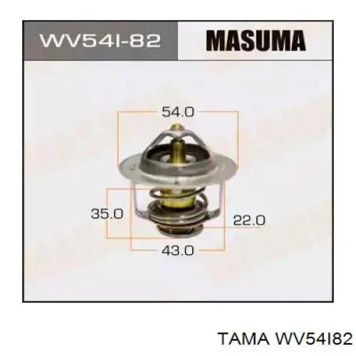 WV54I82 Tama Termostato