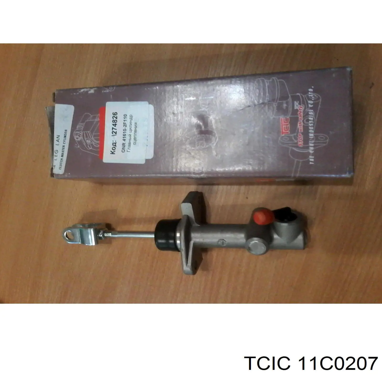 Cilindro mestre de embraiagem 11C0207 Tcic