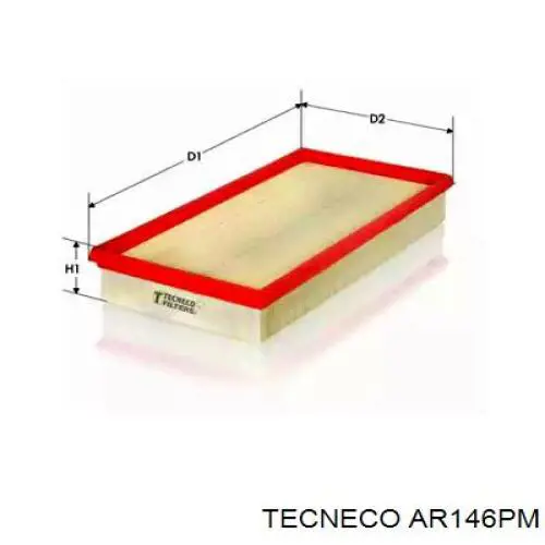 Compre AR146PM Tecneco Filtro de ar