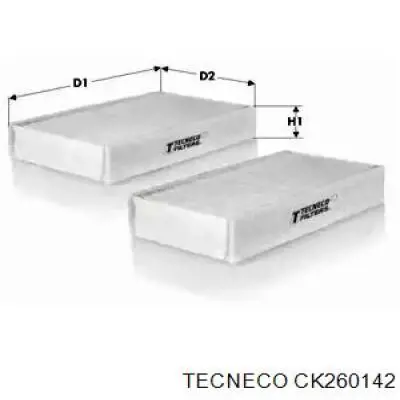 CK260142 Tecneco Filtro de salão