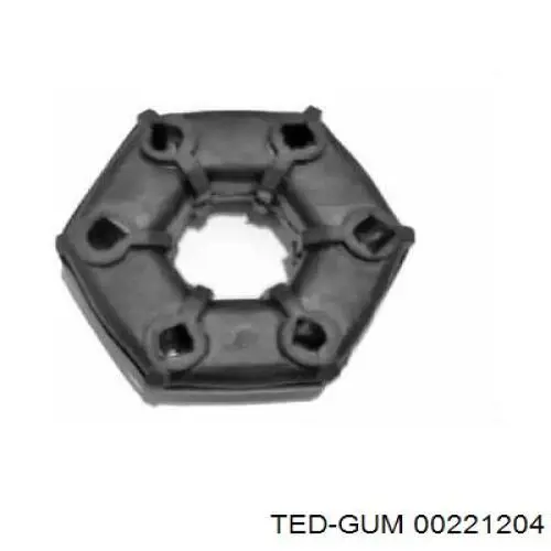 Acoplamento elástico dianteiro do veio de transmissão Ted-gum 00221204 preço, a partir de 56,22 USD