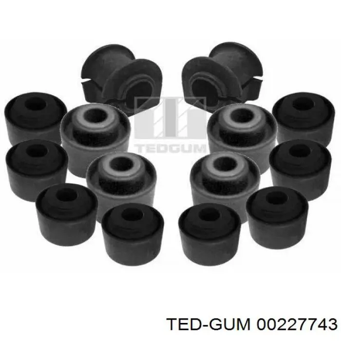 Compre 00227743 Ted-gum Barra transversal de suspensão traseira