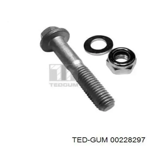 00228297 Ted-gum Parafuso de fixação do braço oscilante superior traseiro, interno