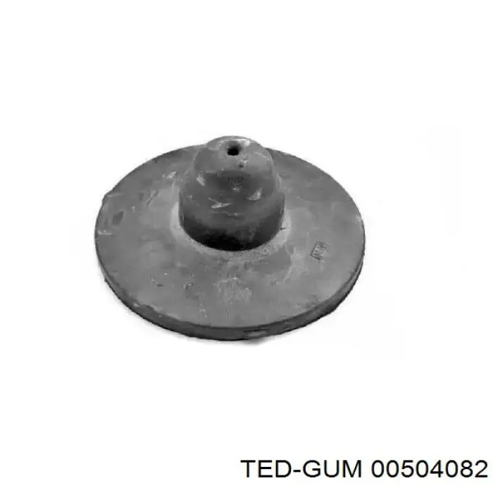 Espaçador (anel de borracha) da mola traseira superior 90343091 General Motors