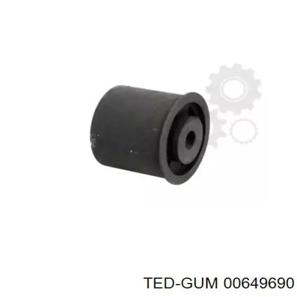 00649690 Ted-gum Bloco silencioso de viga traseira (de plataforma veicular)