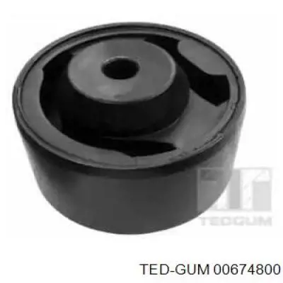 123710R040 Toyota Coxim (suporte) traseiro de motor