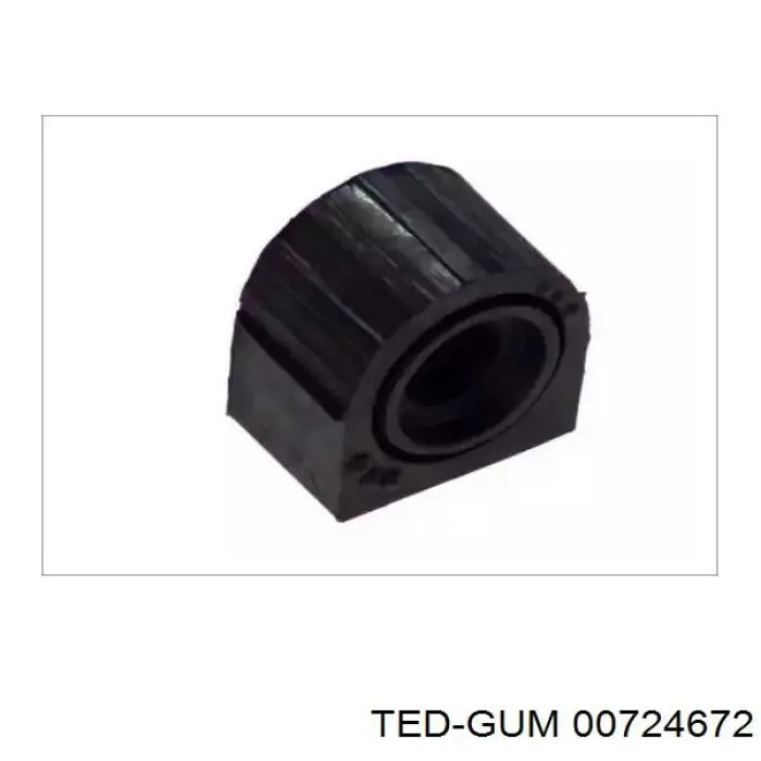 00724672 Ted-gum Bucha de estabilizador dianteiro
