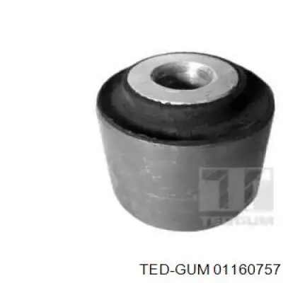 01160757 Ted-gum Bloco silencioso do pino de apoio traseiro