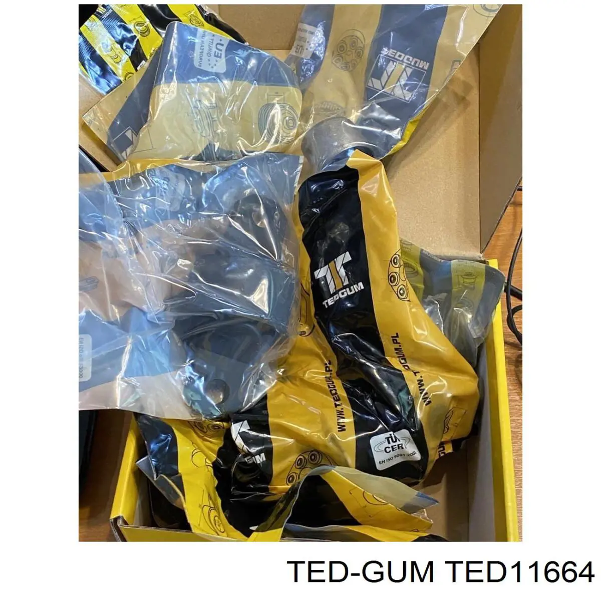 Bloco silencioso do pino de apoio traseiro Ted-gum TED11664 preço, a partir de 31,67 USD