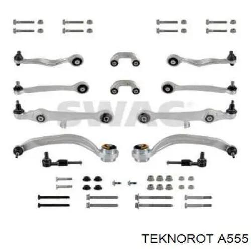 Compre A555 Teknorot Kit de braços oscilantes de suspensão dianteira