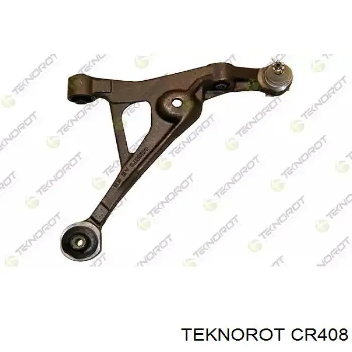 CR408 Teknorot Braço oscilante inferior direito de suspensão dianteira