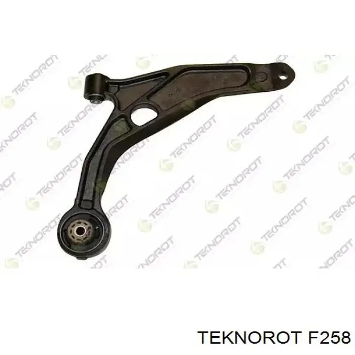 F258 Teknorot Braço oscilante inferior direito de suspensão dianteira