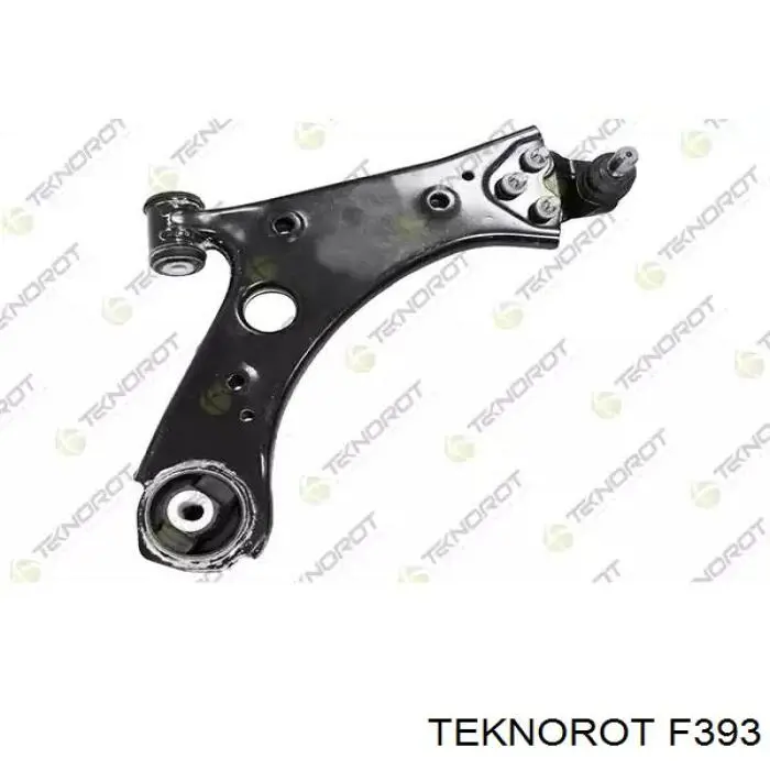 F393 Teknorot Braço oscilante inferior direito de suspensão dianteira