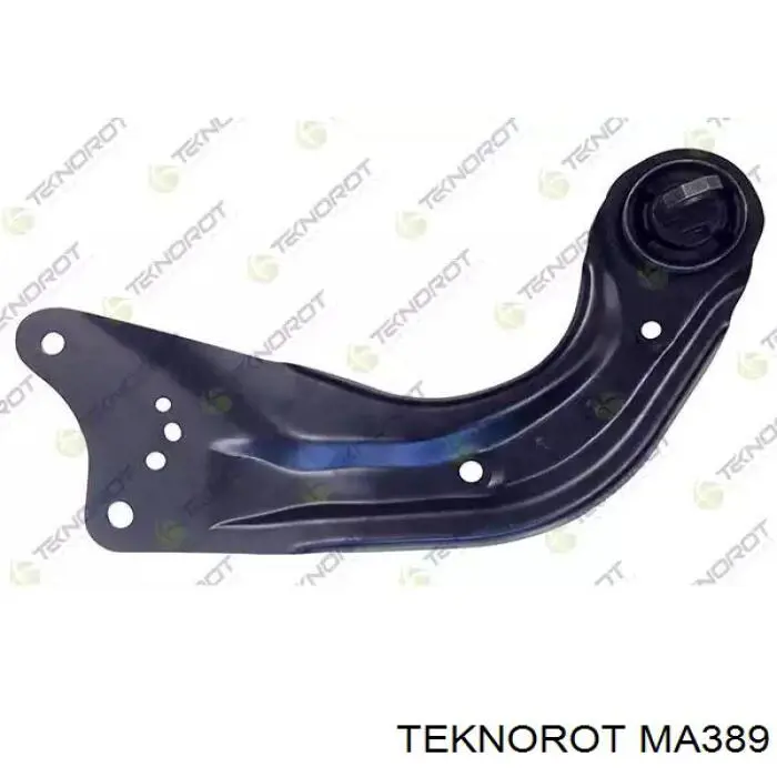 B45A28200 Mazda Braço oscilante (tração) longitudinal inferior direito de suspensão traseira