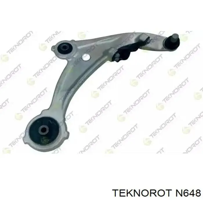 N648 Teknorot Braço oscilante inferior direito de suspensão dianteira
