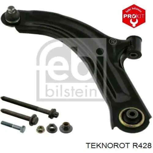 Compre R428 Teknorot Braço oscilante inferior esquerdo de suspensão dianteira