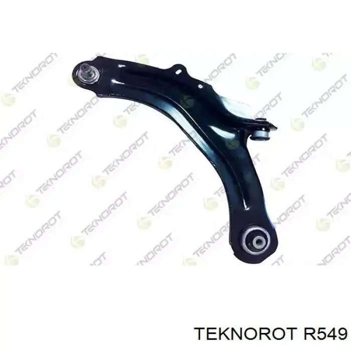 R549 Teknorot Braço oscilante inferior esquerdo de suspensão dianteira
