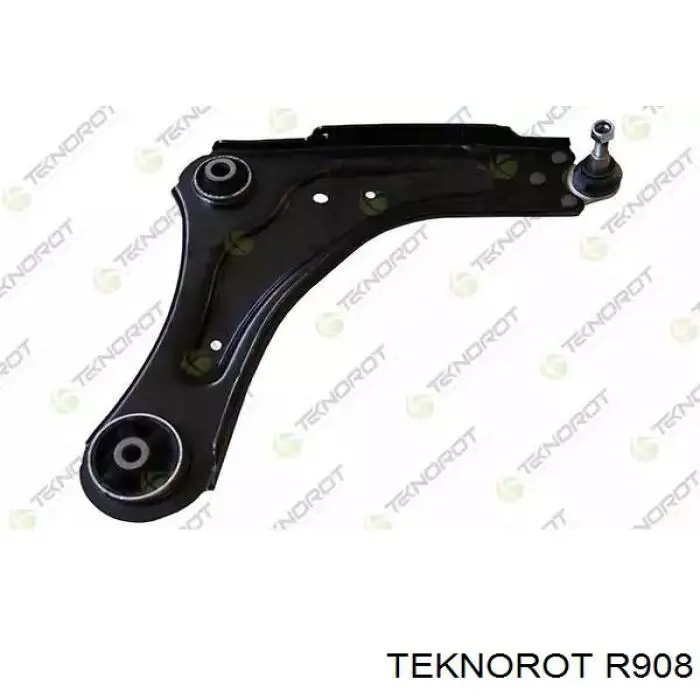 R908 Teknorot Braço oscilante inferior direito de suspensão dianteira
