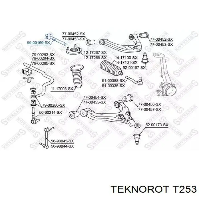 Compre T253 Teknorot Tração de direção