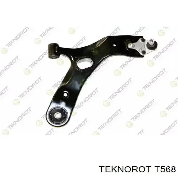 T568 Teknorot Braço oscilante inferior direito de suspensão dianteira