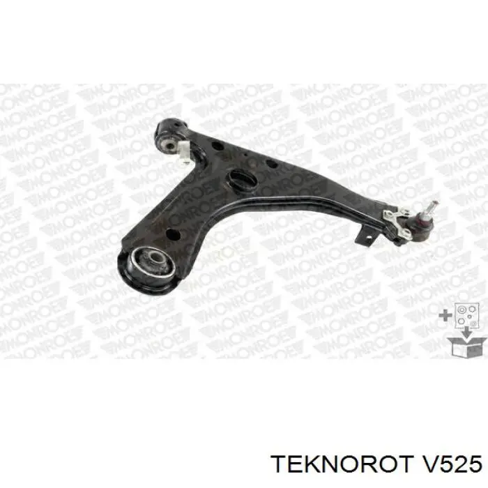 Compre V525 Teknorot Braço oscilante inferior direito de suspensão dianteira