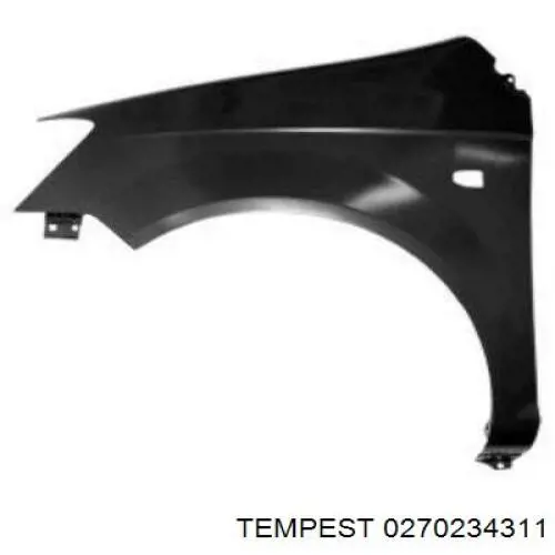 0270234311 Tempest Pára-lama dianteiro esquerdo