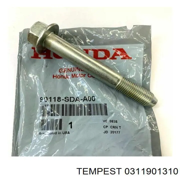 0311901310 Tempest Pára-lama dianteiro direito