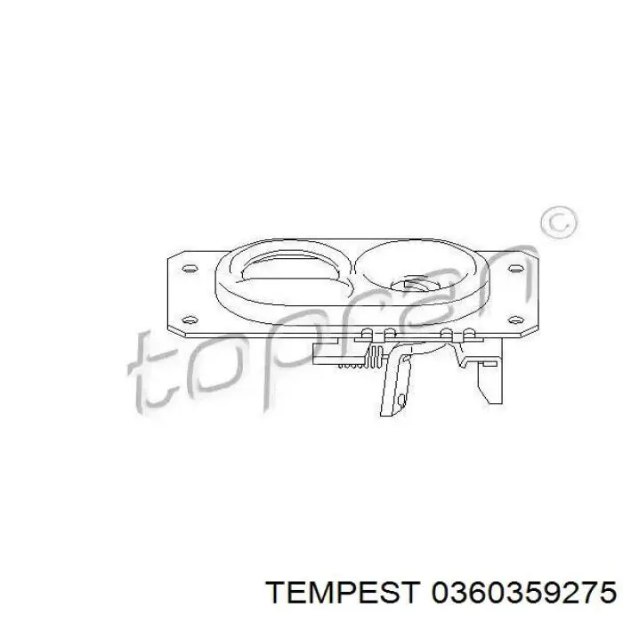  Fecho da capota Mitsubishi Outlander II XL SUV (CWW) (2005 - 2012) II XL