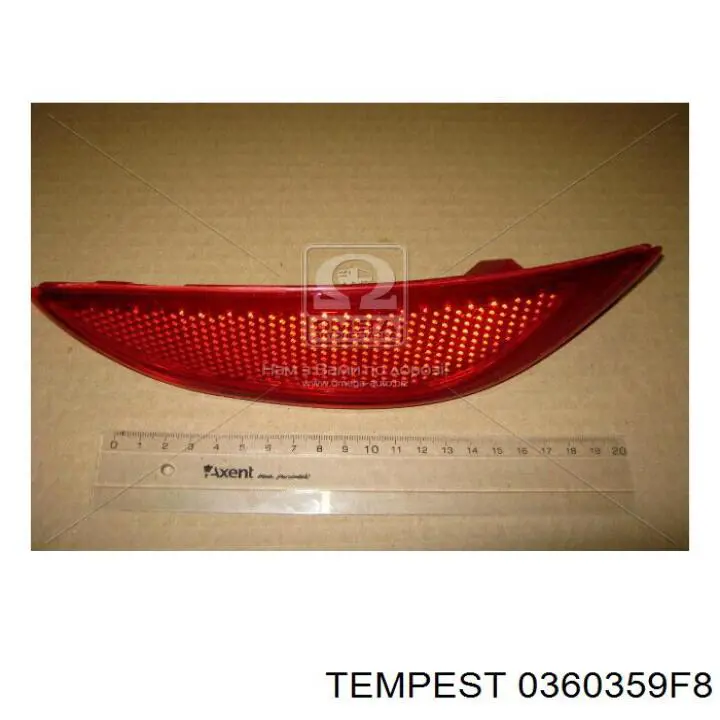 Retrorrefletor (refletor) do pára-choque traseiro direito Mitsubishi MR515740 preço, a partir de 9,34 USD