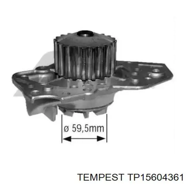 Radiador de esfriamento de motor Tempest TP15604361 preço, a partir de 60,62 USD
