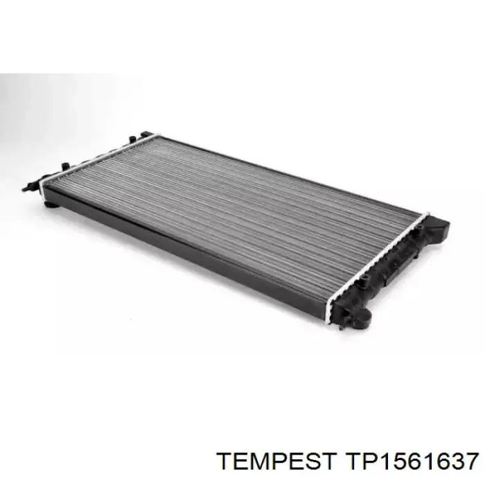 Radiador de esfriamento de motor TP1561637 Tempest