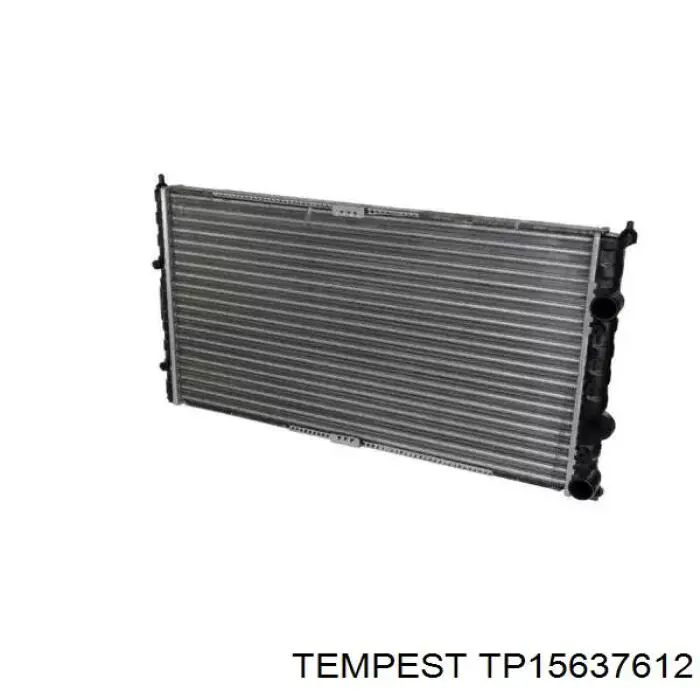 Radiador de esfriamento de motor Tempest TP15637612