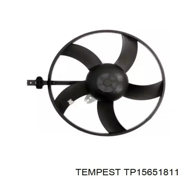 Radiador de esfriamento de motor TP15651811 Tempest