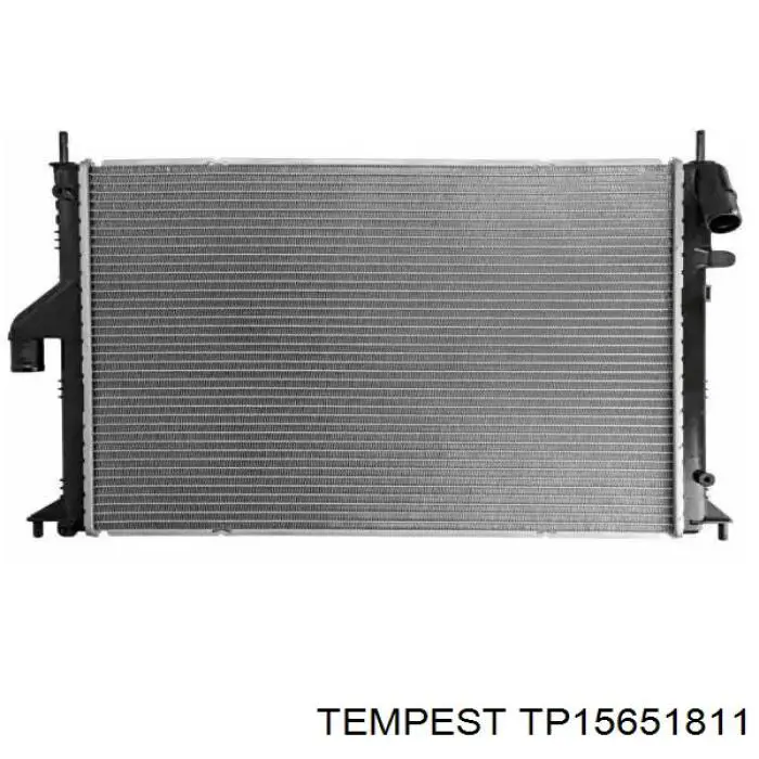 Radiador de esfriamento de motor Tempest TP15651811 preço, a partir de 35,58 USD