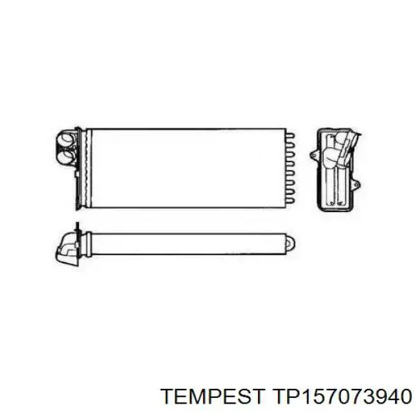 Compre TP157073940 Tempest Radiador de forno (de aquecedor)