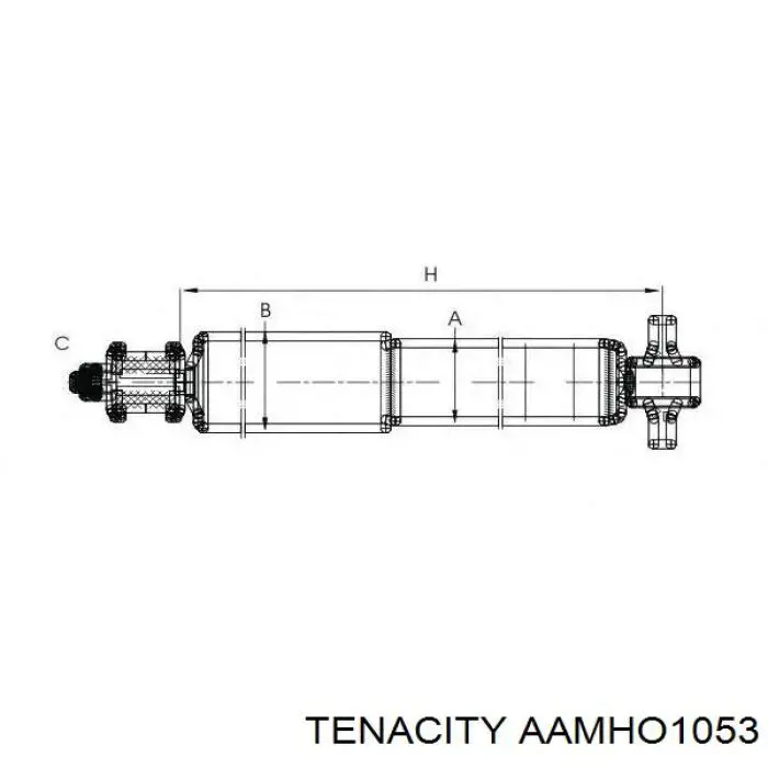 Compre AAMHO1053 Tenacity Bloco silencioso do braço oscilante inferior traseiro