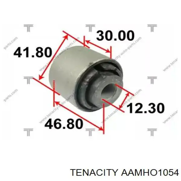 AAMHO1054 Tenacity Bloco silencioso do braço oscilante superior traseiro
