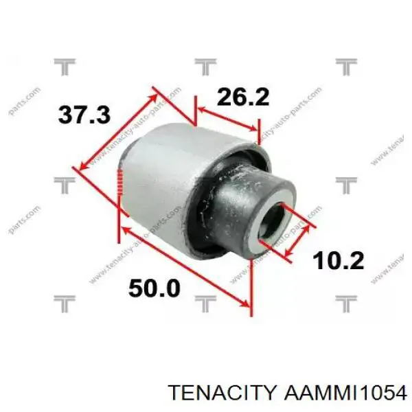 Bloco silencioso traseiro de braço oscilante transversal Tenacity AAMMI1054