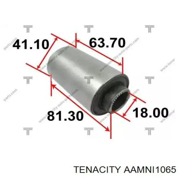 Bloco silencioso dianteiro do braço oscilante inferior Tenacity AAMNI1065 preço, a partir de 3,70 USD