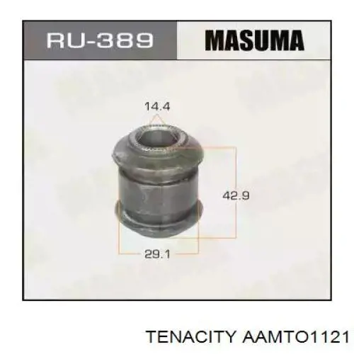 AAMTO1121 Tenacity Barra transversal de suspensão traseira