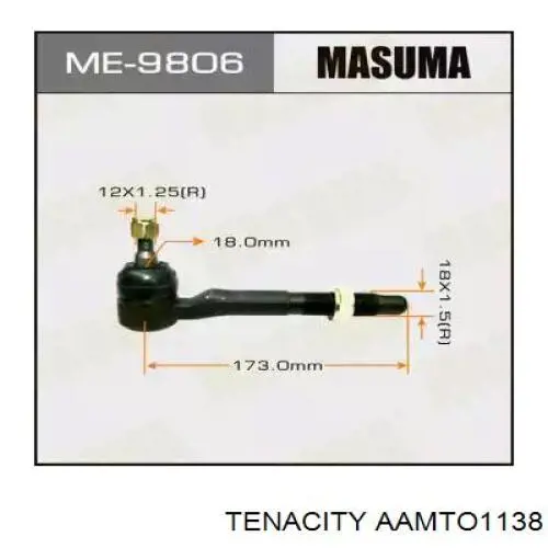 Compre AAMTO1138 Tenacity Bloco silencioso da barra Panhard (de suspensão traseira)