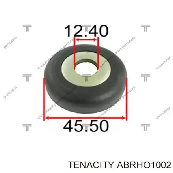 ABRHO1002 Tenacity Rolamento de suporte do amortecedor dianteiro