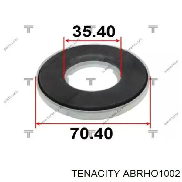 ABRHO1002 Tenacity Rolamento de suporte do amortecedor dianteiro