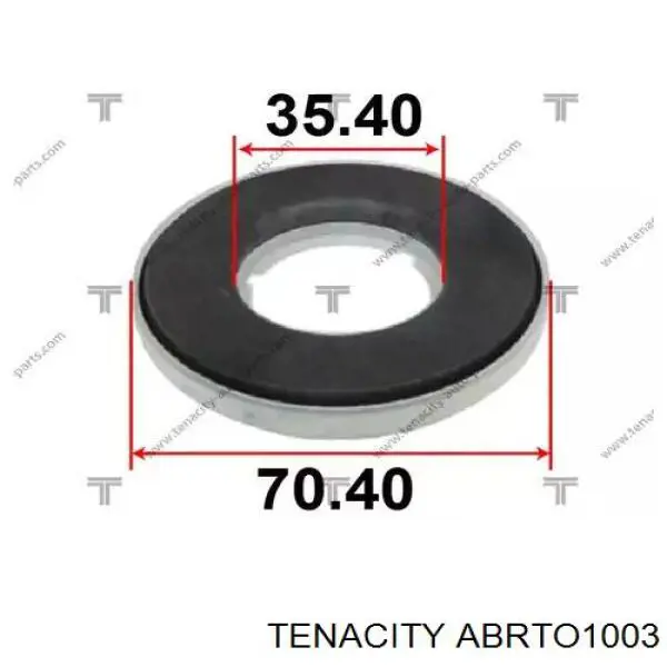 Rolamento de suporte do amortecedor dianteiro ABRTO1003 Tenacity