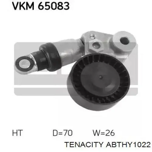 Compre ABTHY1022 Tenacity Reguladora de tensão da correia de transmissão