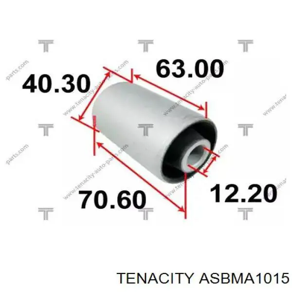 Bucha de estabilizador dianteiro Tenacity ASBMA1015 preço, a partir de 3,43 USD