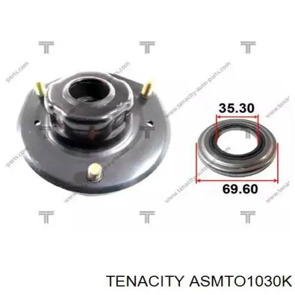 Compre ASMTO1030K Tenacity Rolamento de suporte do amortecedor dianteiro